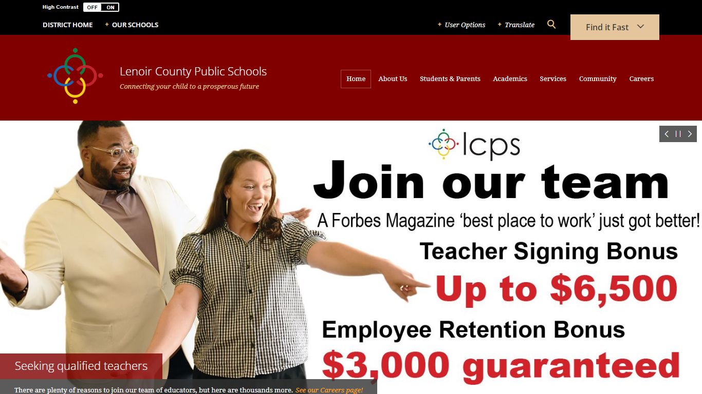 Lenoir County Public Schools / Homepage